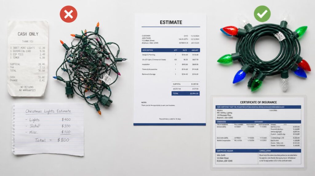 christmas-light-installer-red-flags-vs-professional-johnson-county