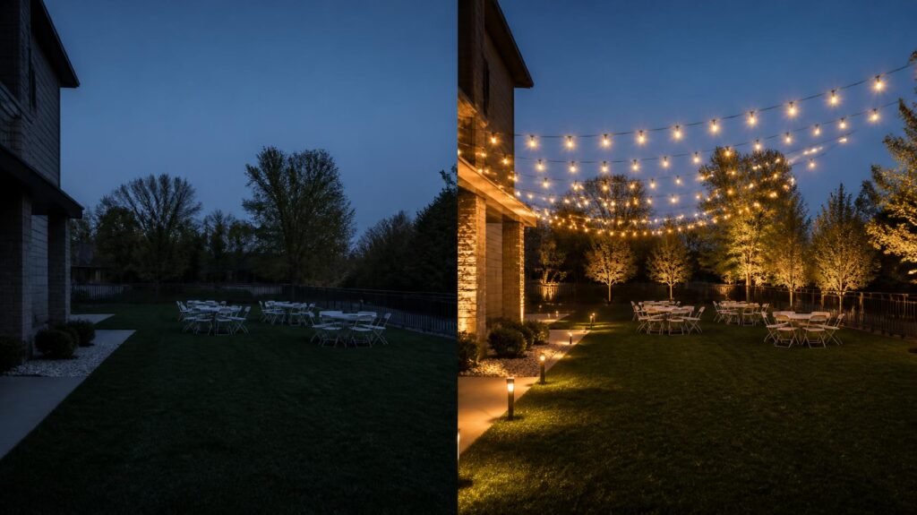 outdoor-event-lighting-before-after-johnson-county-ks