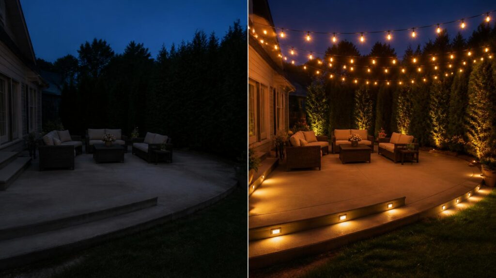 patio-lighting-ideas-before-after-leawood-ks